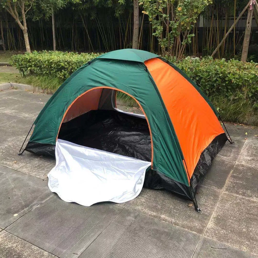 Portable Waterproof Outdoor Camping Tent 3-4 Person Automatic Pop up Dome Tent- Bq11