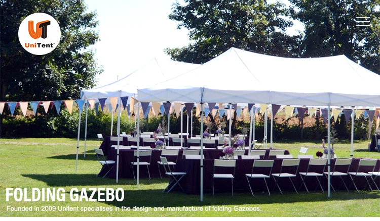 Plain Gazebo Outdoor Waterproof Trade Show Tent