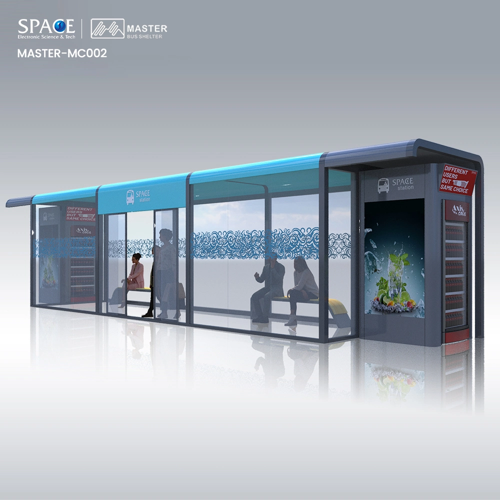 Street Bus Stop Urban Furniture Most Selling Products Advertising Bus Shelter